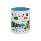 Ireland Coffee Mug | Travel Souvenir Accent Mug | Country Gift Ceramic Cup 11oz 15oz
