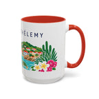 Saint Barthélemy Coffee Mug | Travel Souvenir Accent Mug | Country Gift Ceramic Cup 11oz 15oz