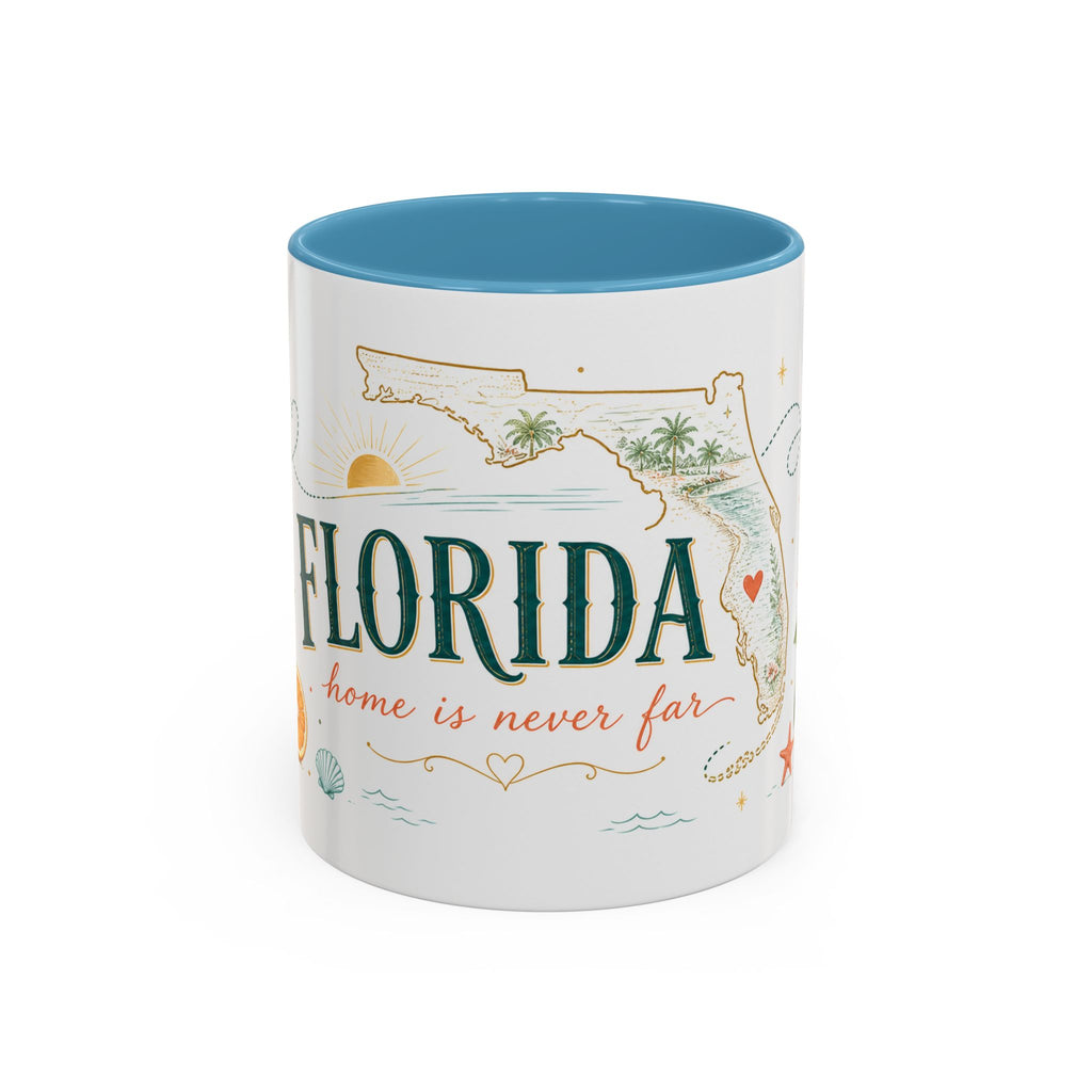 Florida State Mug | Moving Away, Homesick Gift | Long Distance Friendship Coffee Cup