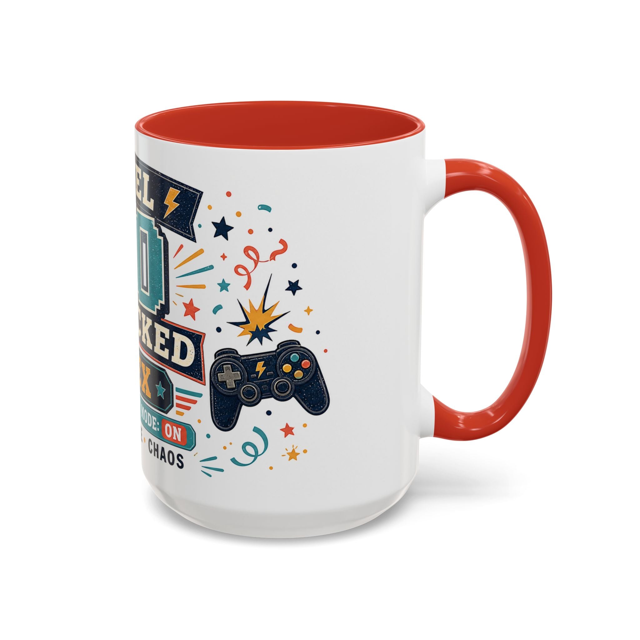 Custom Gamer Birthday Mug | Level Unlocked Name Age Coffee Cup