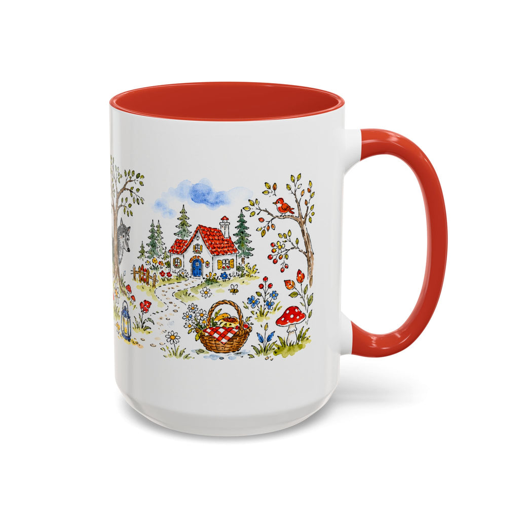 Little Red Riding Hood Mug | Storybook Fairy Tale Accent Coffee Mug | EveryLegend