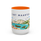 Sint Maarten Coffee Mug | Travel Souvenir Accent Mug | Country Gift Ceramic Cup 11oz 15oz