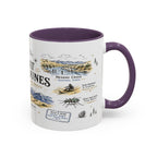 Great Sand Dunes National Park Coffee Mug | Colorado Desert Mountain Dunes Gift | Accent Color Ceramic 11oz 15oz