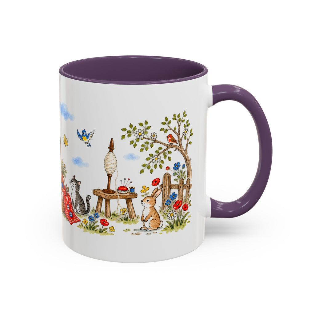 Spindle Shuttle and Needle Mug | Storybook Fairy Tale Accent Coffee Mug | EveryLegend