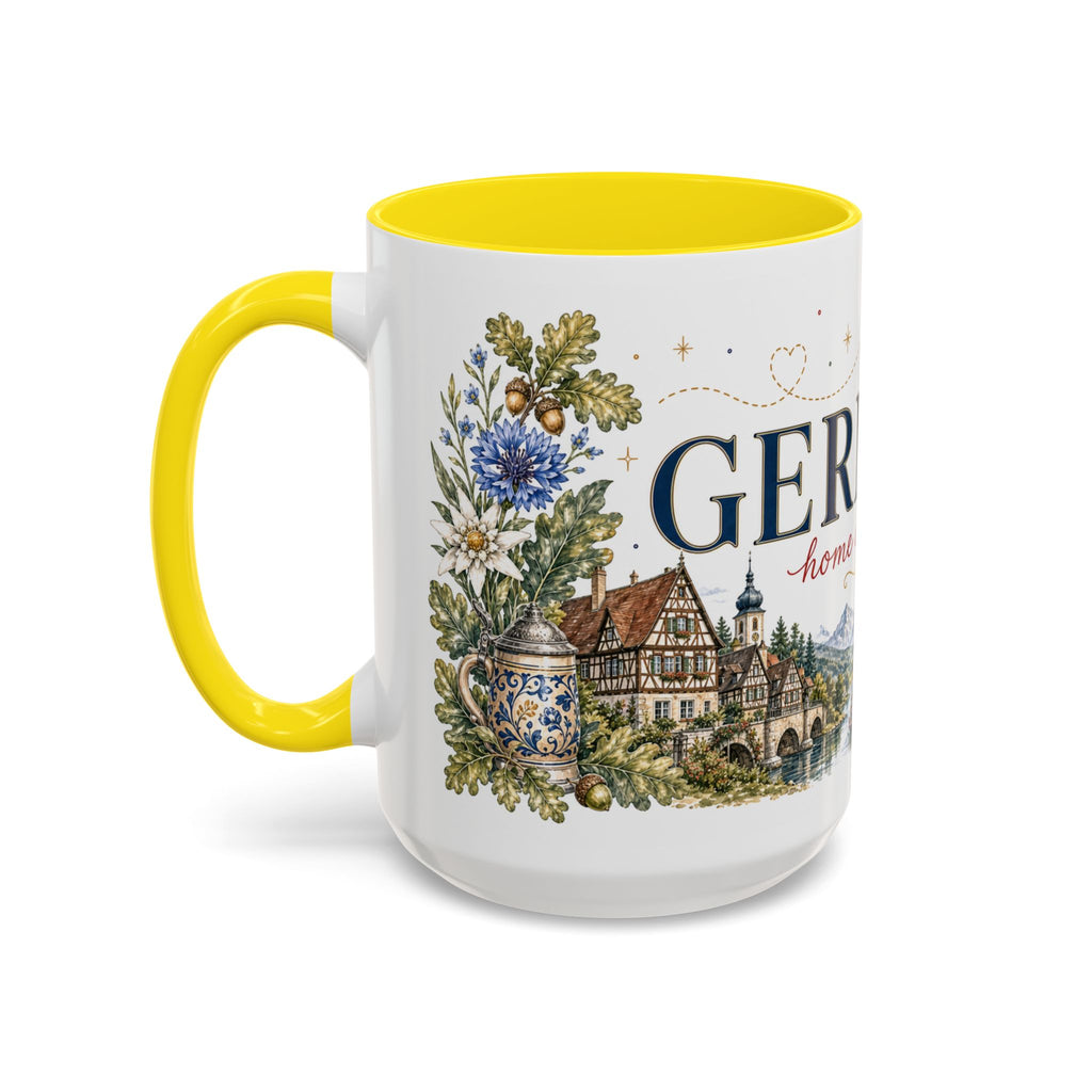 Germany Home Country Mug | Moving Away Gift | Long Distance Friendship | 11 oz 15 oz Accent Mug