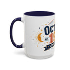 Custom Birthday Mug | Celestial Retro Design, Limited Edition (11oz or 15oz)