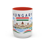 Hungary Coffee Mug | Travel Souvenir Accent Mug | Country Gift Ceramic Cup 11oz 15oz