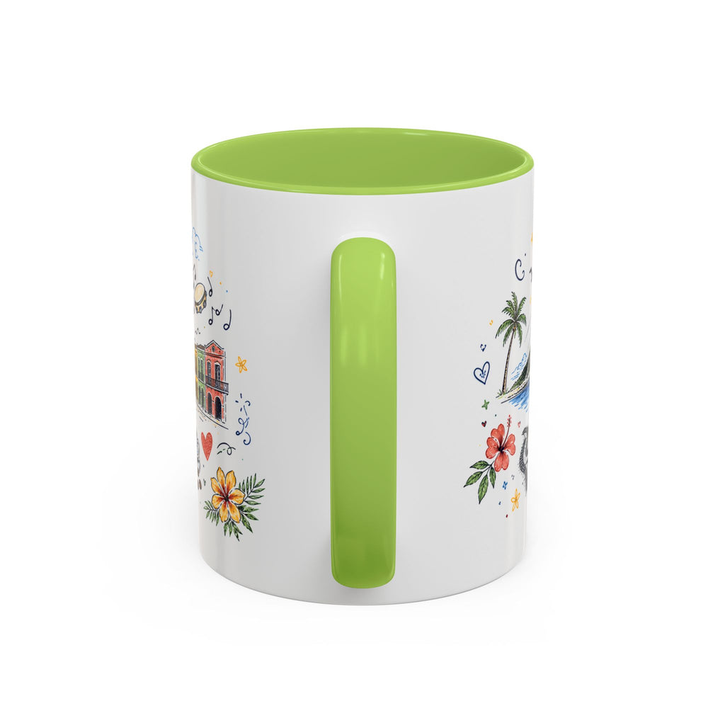 Rio de Janeiro Coffee Mug | Brazil Souvenir Travel Gift | Accent Color Ceramic 11oz 15oz