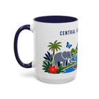 Central African Republic Coffee Mug | Travel Souvenir Accent Mug | Country Gift Ceramic Cup 11oz 15oz
