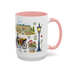Vienna Travel Mug | European City Souvenir Accent Coffee Mug | 11oz 15oz Ceramic Cup