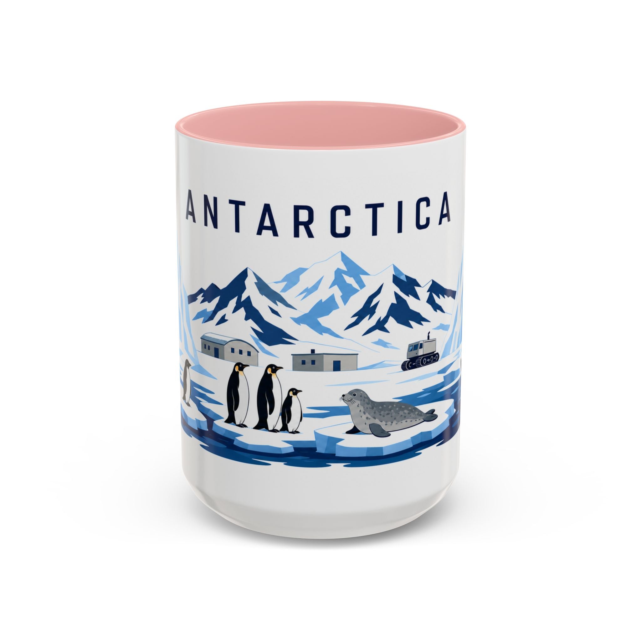 Antarctica Coffee Mug | Travel Souvenir Accent Mug | Country Gift Ceramic Cup 11oz 15oz