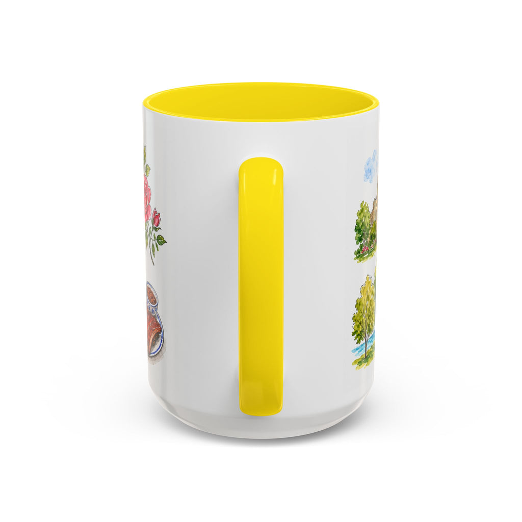 Tulsa Illustrated Travel Mug | City Souvenir Accent Coffee Mug | 11oz 15oz Ceramic Cup