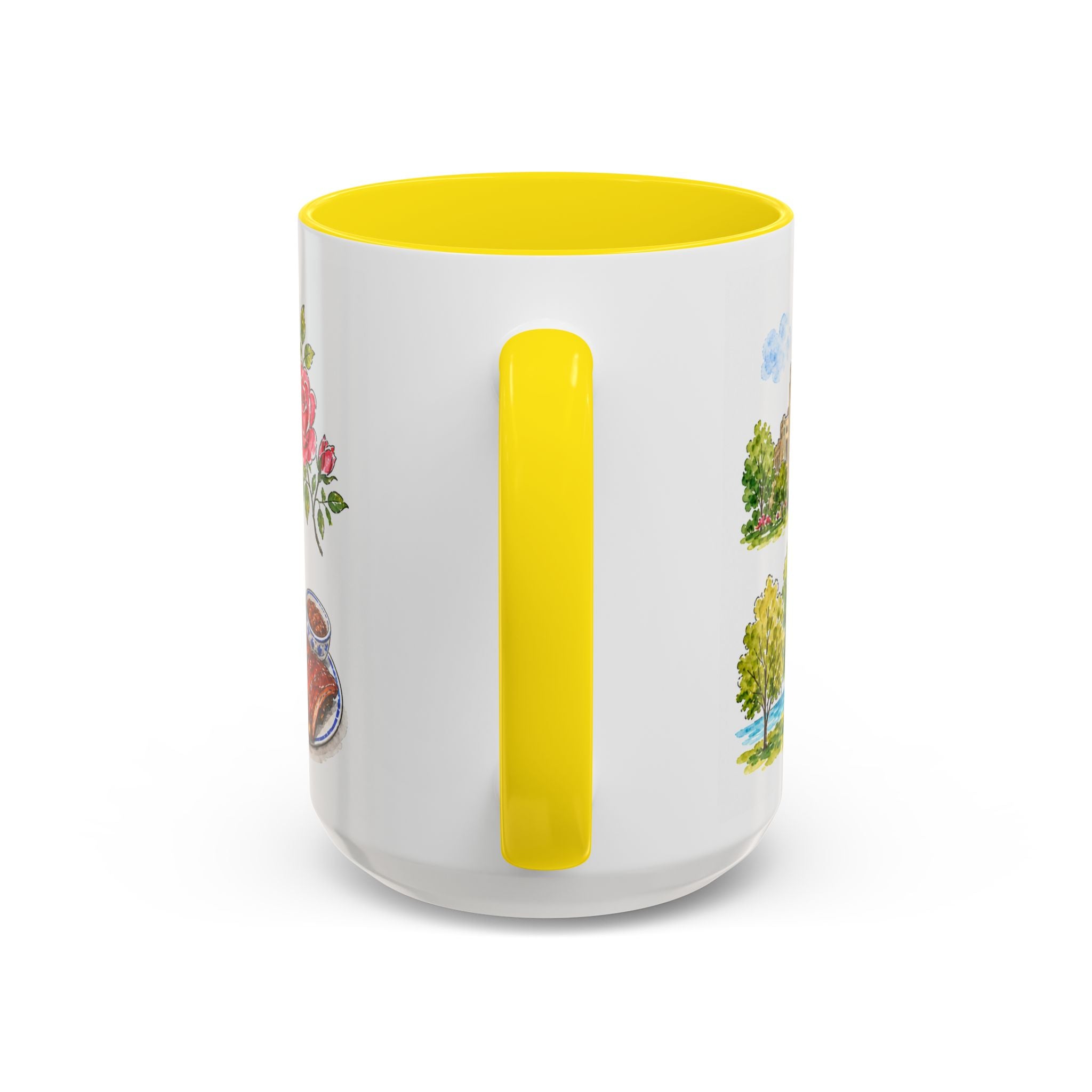 Tulsa Illustrated Travel Mug | City Souvenir Accent Coffee Mug | 11oz 15oz Ceramic Cup