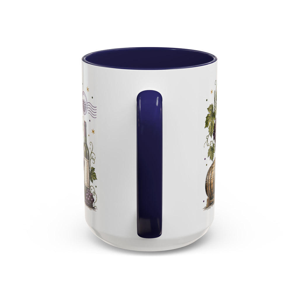 Cape Winelands Coffee Mug | Travel Destination Souvenir Gift | Accent Color Ceramic 11oz 15oz