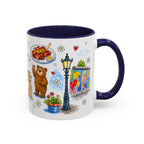 Berlin Travel Mug | European City Souvenir Accent Coffee Mug | 11oz 15oz Ceramic Cup