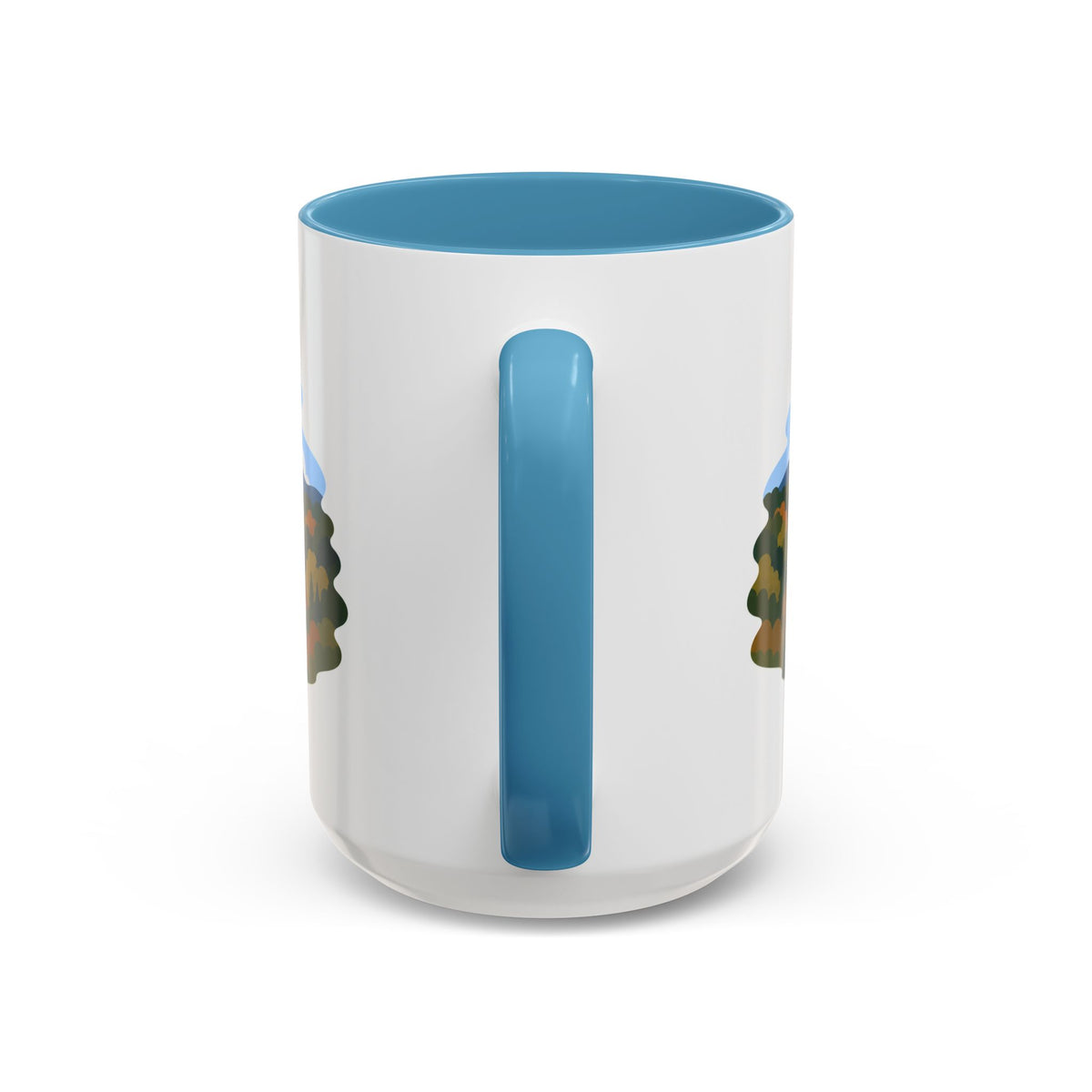 New River Gorge National Park and Preserve Coffee Mug | Solid Color Block Park Souvenir | 11oz 15oz Accent Mug