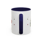 Grandma's Kitchen Hugs Coffee Mug | Gift From Grandkids | Accent Color Ceramic 11oz 15oz