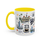 Ho Chi Minh City Coffee Mug | Vietnam Souvenir Travel Gift | Accent Color Ceramic 11oz 15oz