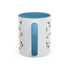 Florida Orange blossom Mug, State Flower Floral Coffee Cup, 11oz Botanical Gift