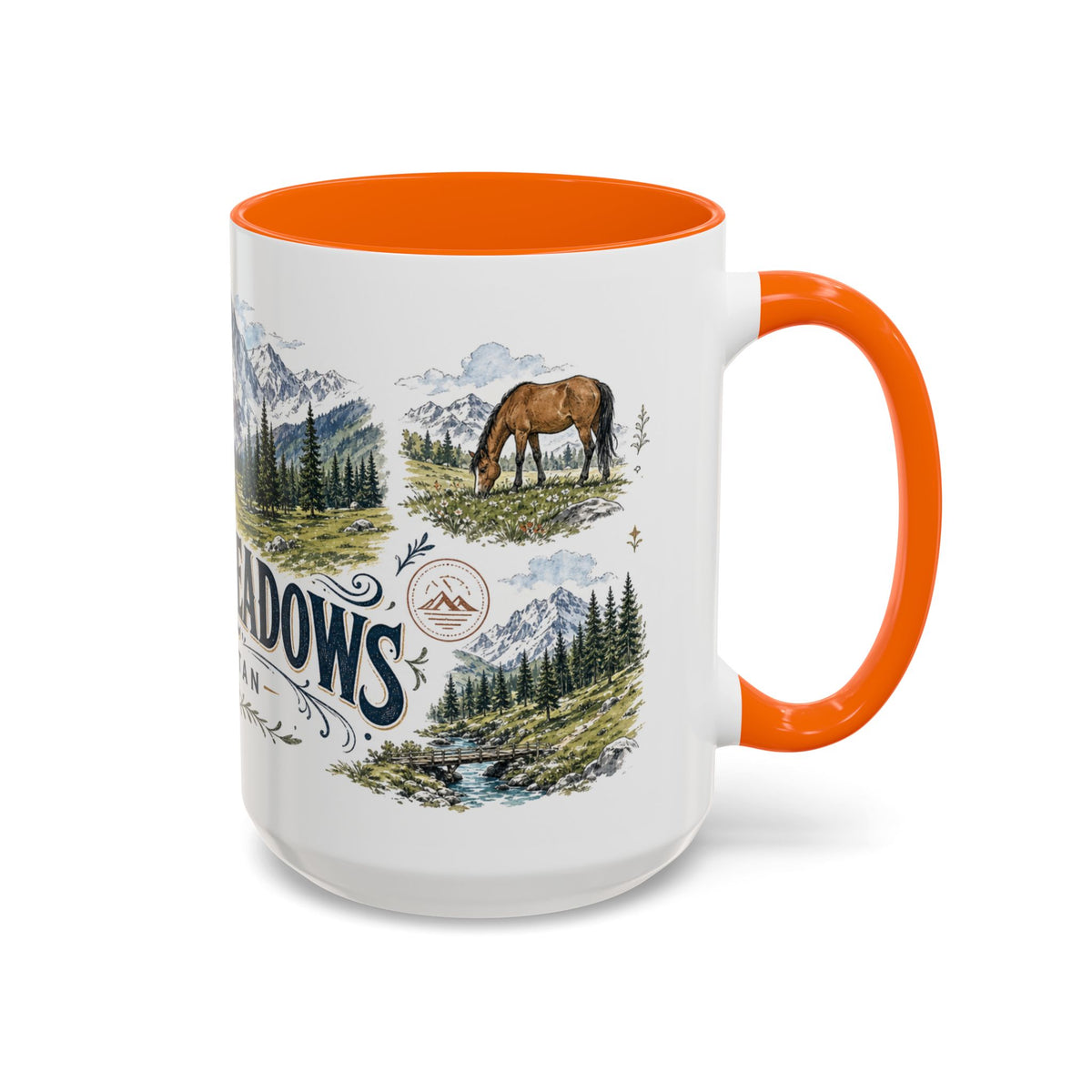Fairy Meadows Mug, Pakistan Travel Souvenir, Bucket List Gift, Accent Ceramic Coffee Mug 11oz 15oz