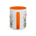 South Dakota State Map Mug | Botanical Accents, Homesick Gift (11oz or 15oz)
