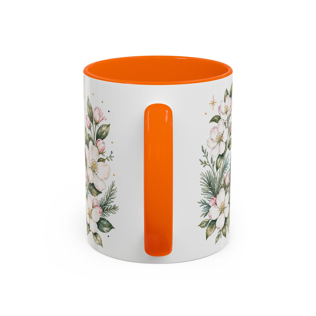 Michigan State Map Mug | Botanical Accents, Lakes Art | Homesick Gift