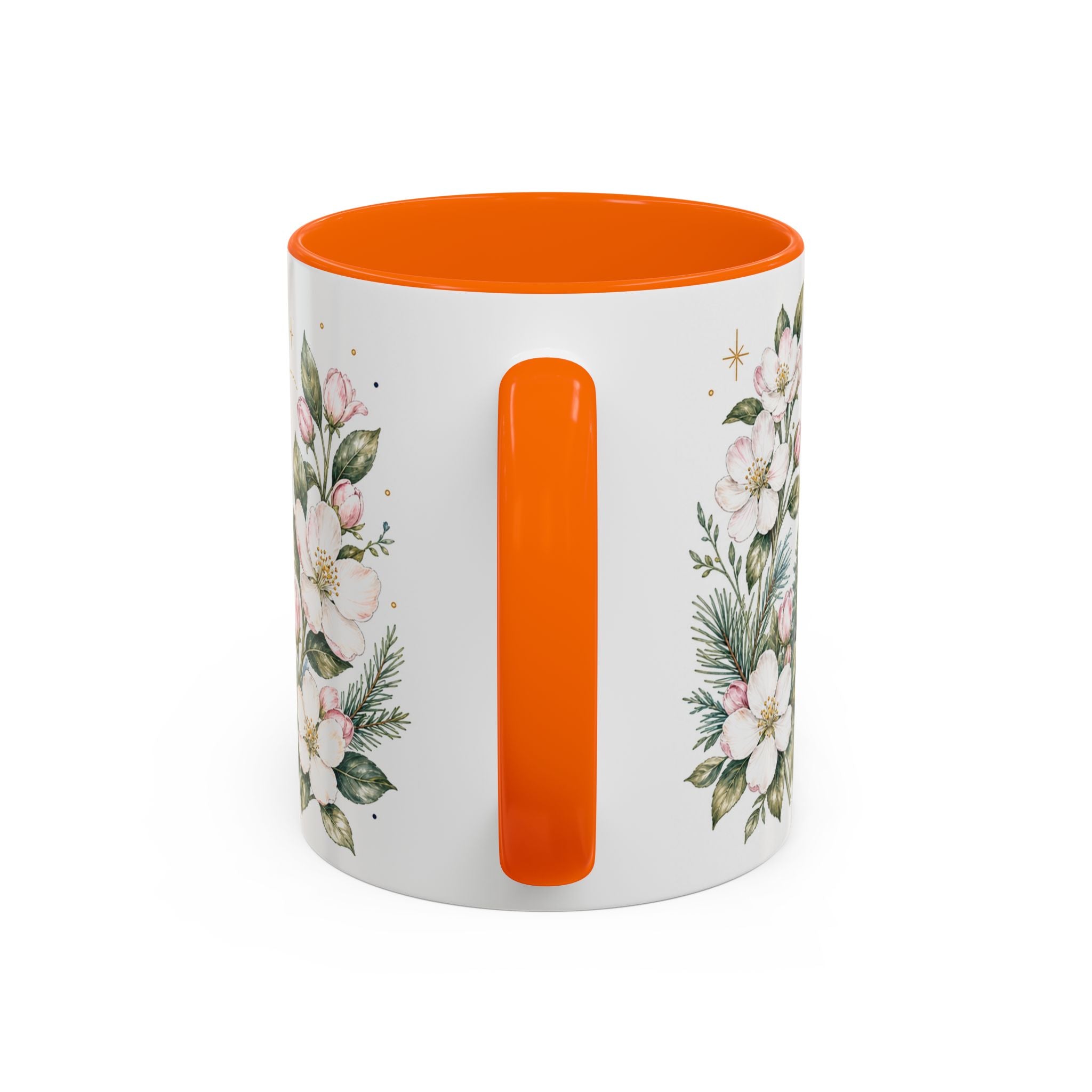 Michigan State Map Mug | Botanical Accents, Lakes Art | Homesick Gift