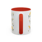 Kentucky Goldenrod Mug, State Flower Floral Coffee Cup, 11oz Botanical Gift