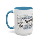 Wrangell-St. Elias National Park Coffee Mug | Alaska Wilderness Climbing Gift | Accent Color Ceramic 11oz 15oz