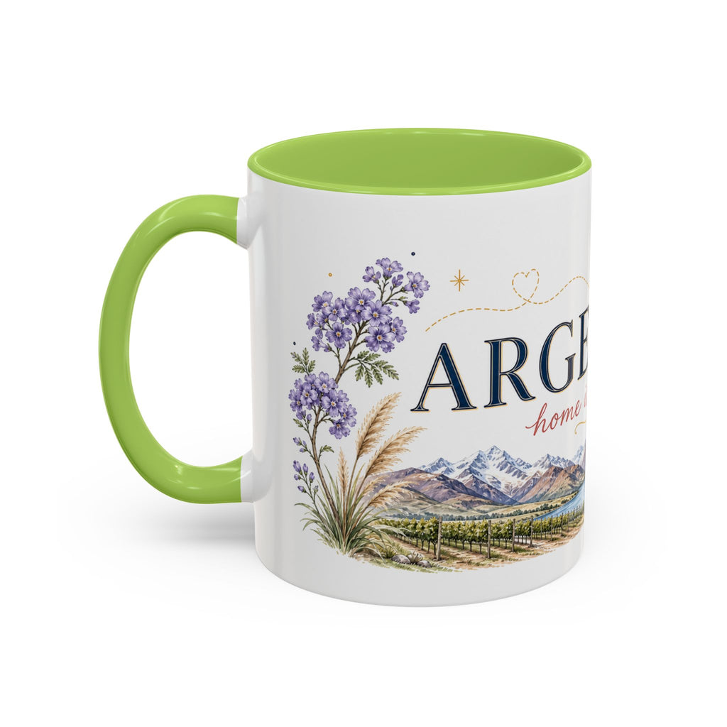 Argentina Home Country Mug | Moving Away Gift | Long Distance Friendship | 11 oz 15 oz Accent Mug