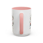 Hong Kong Coffee Mug | Asia Souvenir Travel Gift | Accent Color Ceramic 11oz 15oz
