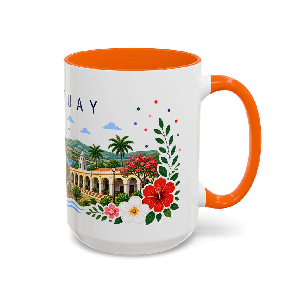Paraguay Coffee Mug | Travel Souvenir Accent Mug | Place Gift Ceramic Cup 11oz 15oz