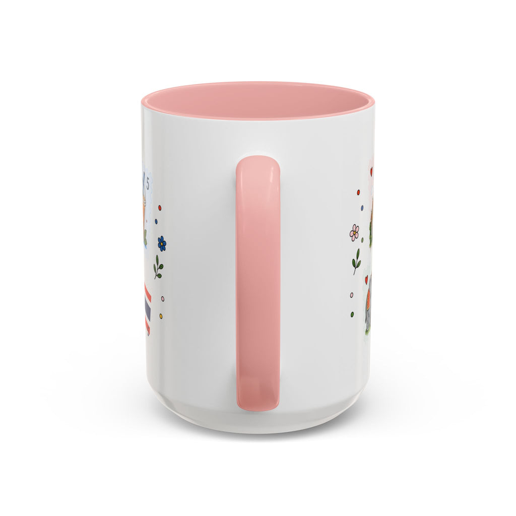Bangkok Coffee Mug | Postage Stamp Collage Mug | Travel Souvenir Accent Cup 11oz 15oz
