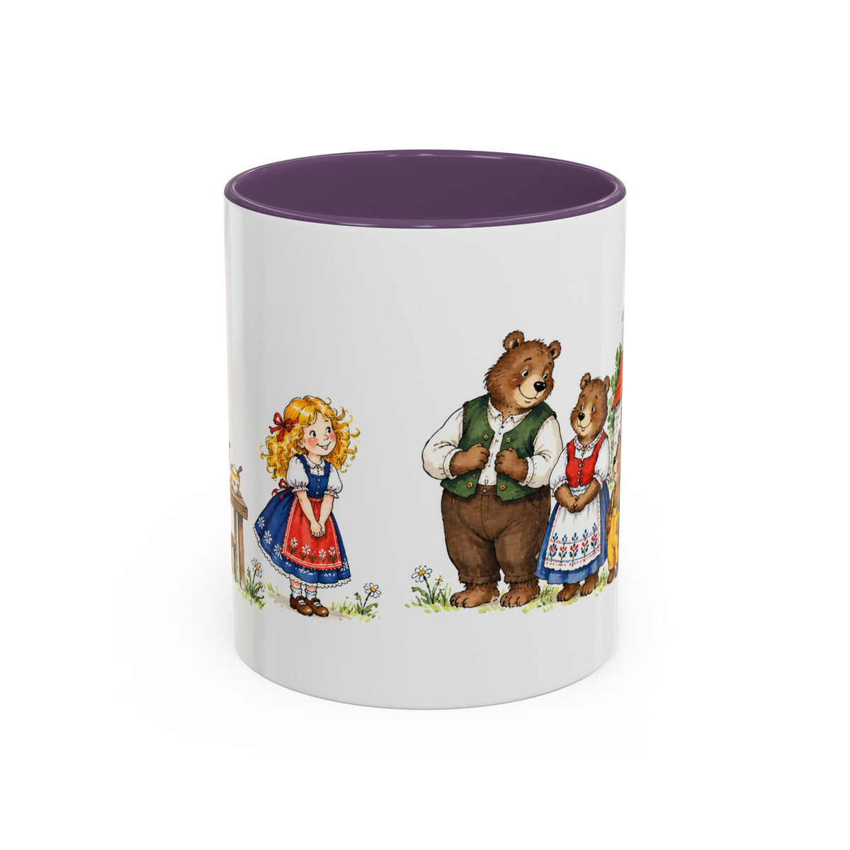 Goldilocks and the Three Bears Mug | Storybook Fairy Tale Accent Coffee Mug | EveryLegend