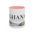 Ghana Home Country Mug | Moving Away Gift | Long Distance Friendship | 11 oz 15 oz Accent Mug