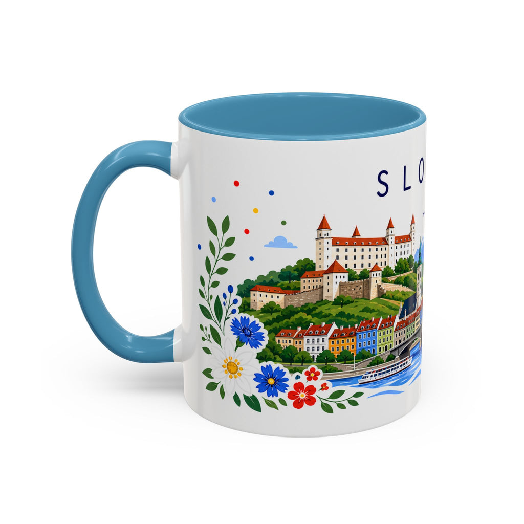 Slovakia Coffee Mug | Travel Souvenir Accent Mug | Place Gift Ceramic Cup 11oz 15oz