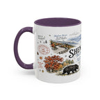 Shenandoah National Park Coffee Mug | Virginia Blue Ridge Hiking Autumn Gift | Accent Color Ceramic 11oz 15oz
