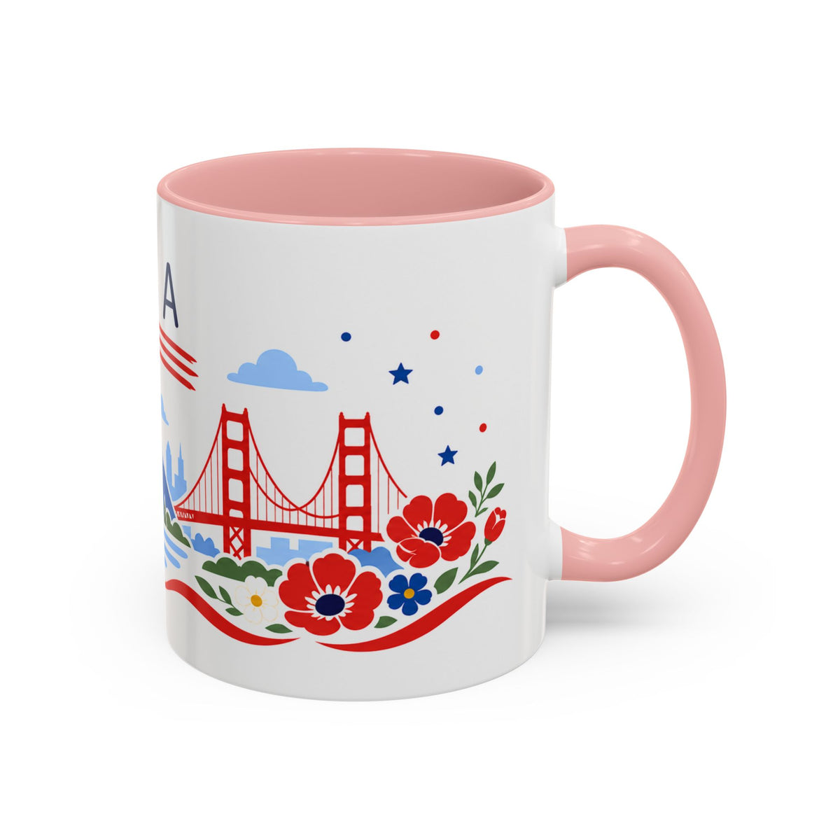 United States Coffee Mug | Travel Souvenir Accent Mug | Country Gift Ceramic Cup 11oz 15oz