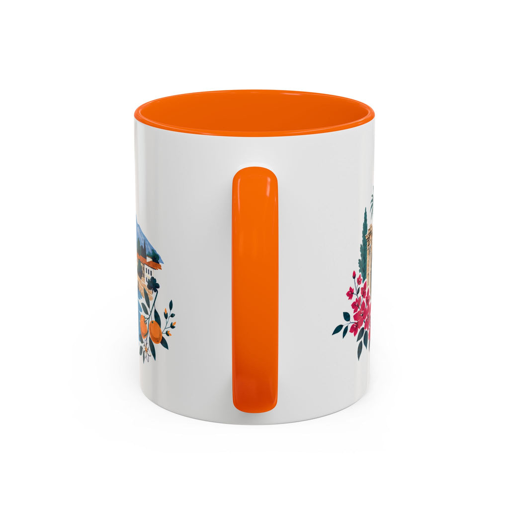 Antalya Coffee Mug | Turkey Travel Souvenir | Porcelain Decal City Gift | 11oz 15oz Accent Mug