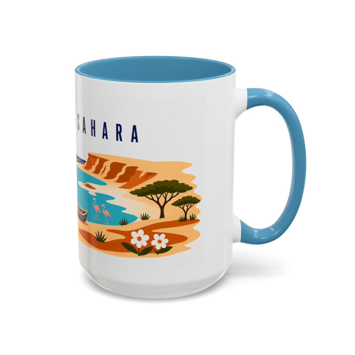 Western Sahara Coffee Mug | Travel Souvenir Accent Mug | Country Gift Ceramic Cup 11oz 15oz