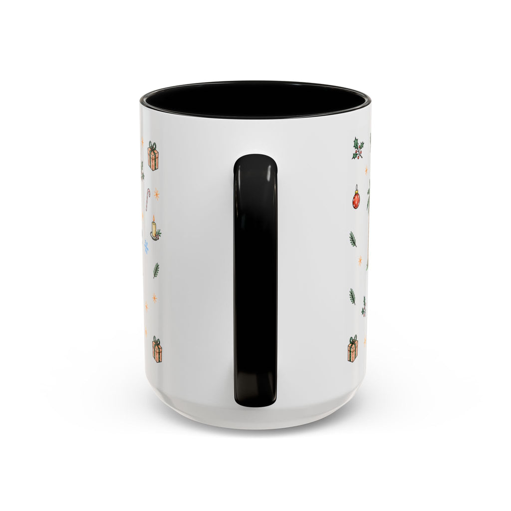 Los Angeles Christmas Mug | Watercolor City Souvenir | Ceramic Coffee Cup (11oz or 15oz)