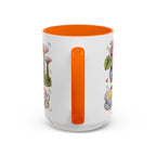 Singapore Illustrated Travel Mug | City Souvenir Accent Coffee Mug | 11oz 15oz Ceramic Cup