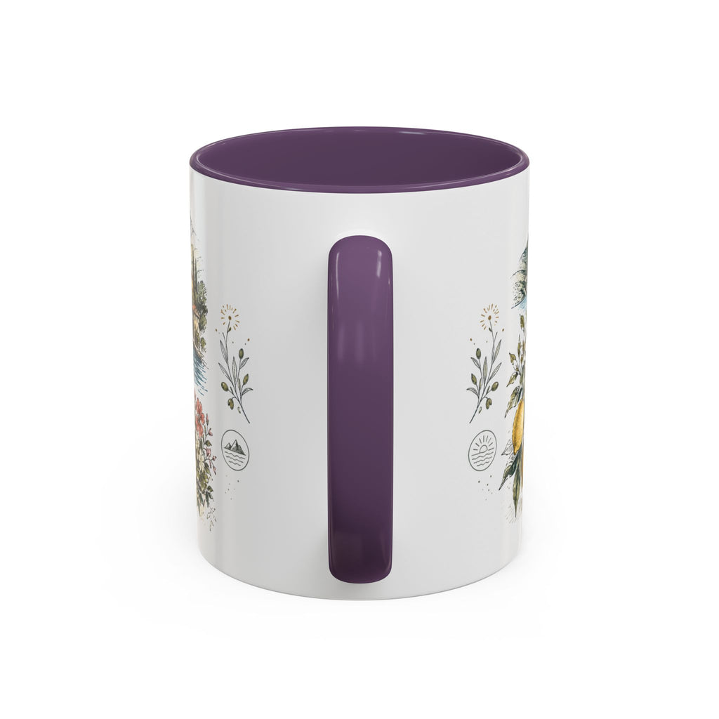 Lake Garda Mug, Italy Travel Souvenir, Bucket List Gift, Accent Ceramic Coffee Mug 11oz 15oz