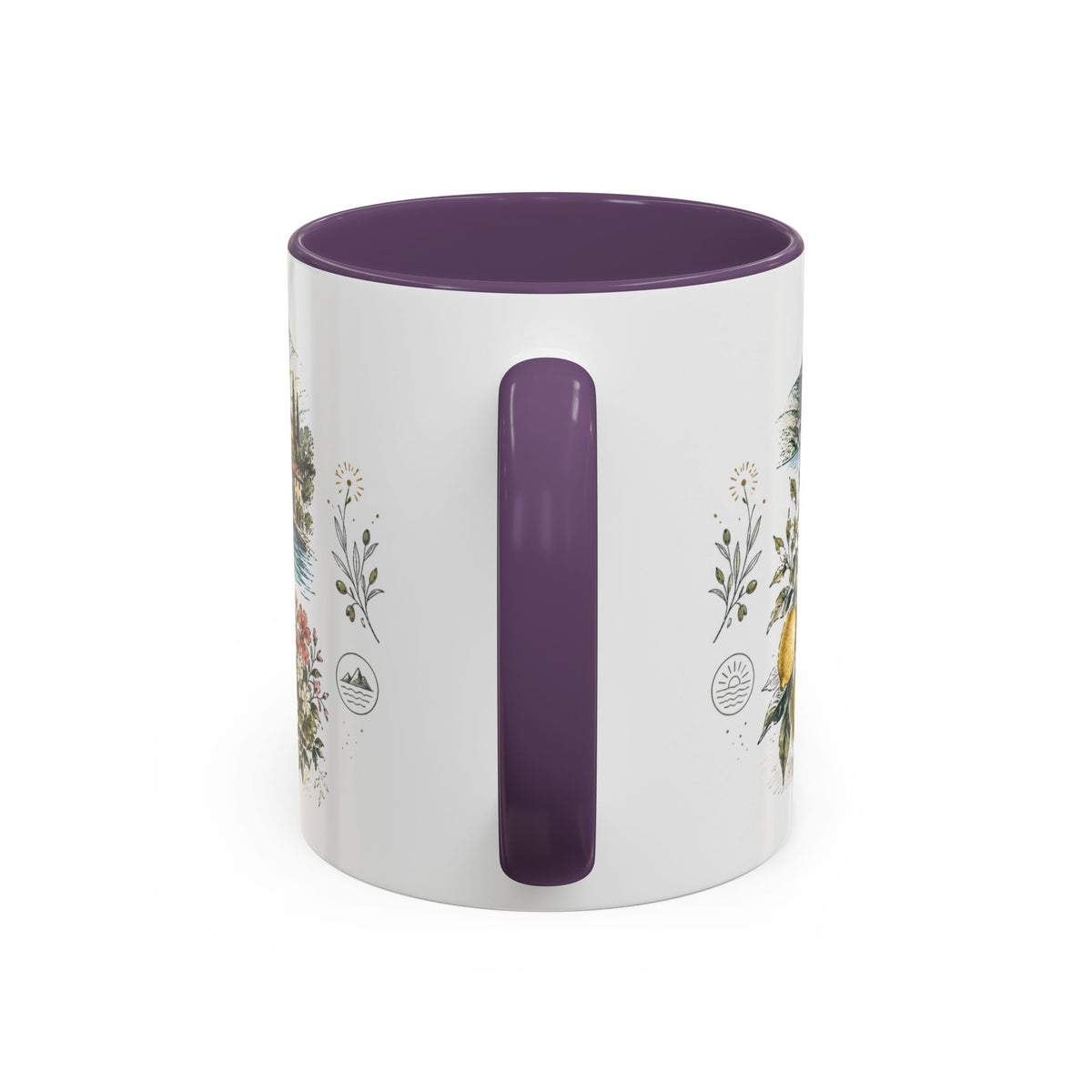 Lake Garda Mug, Italy Travel Souvenir, Bucket List Gift, Accent Ceramic Coffee Mug 11oz 15oz