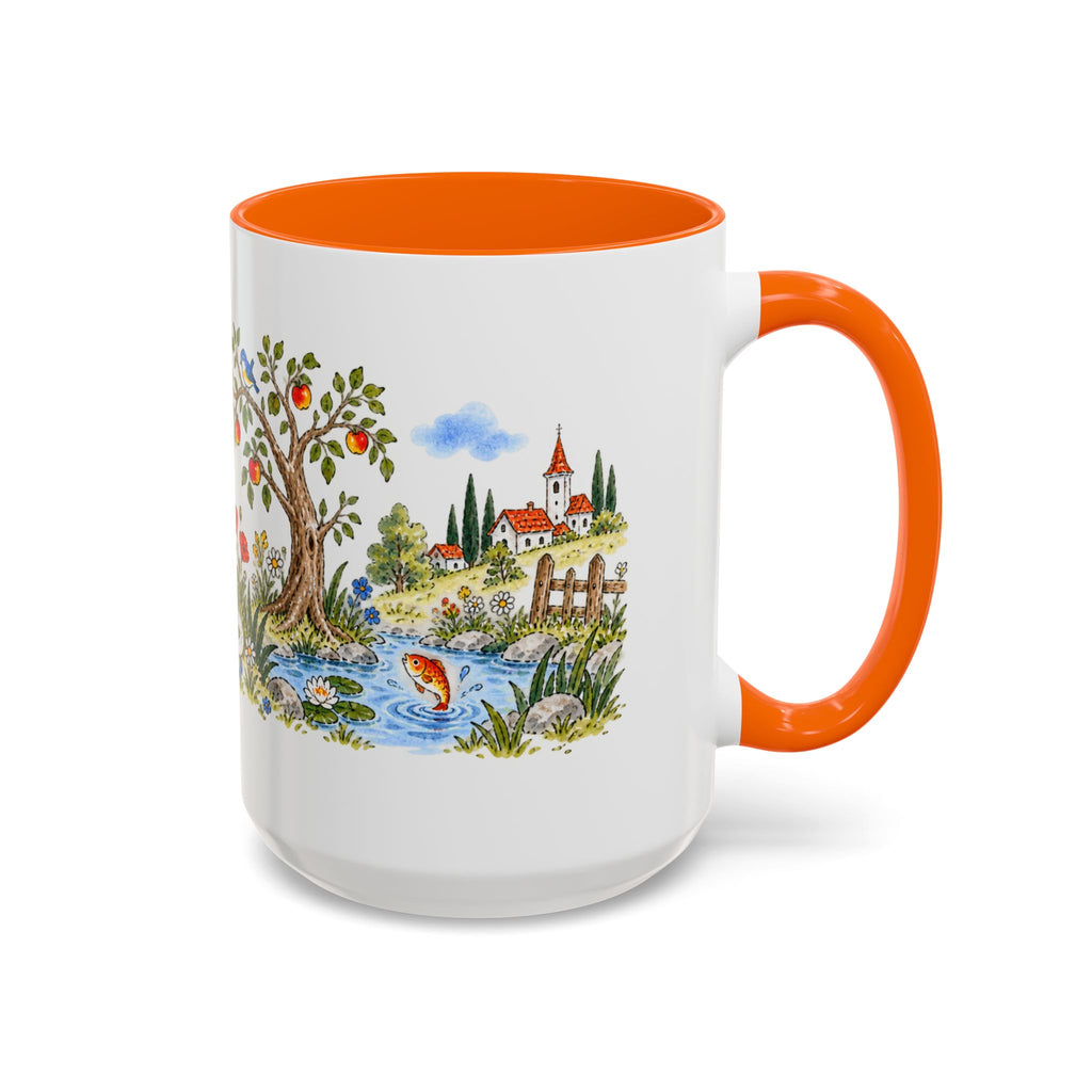 The White Snake Mug | Storybook Fairy Tale Accent Coffee Mug | EveryLegend