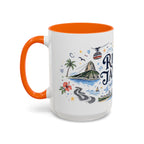 Rio de Janeiro Coffee Mug | Brazil Souvenir Travel Gift | Accent Color Ceramic 11oz 15oz