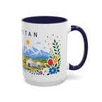 Kazakhstan Coffee Mug | Travel Souvenir Accent Mug | Place Gift Ceramic Cup 11oz 15oz