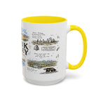 Kobuk Valley National Park Coffee Mug | Alaska Arctic Sand Dunes Gift | Accent Color Ceramic 11oz 15oz