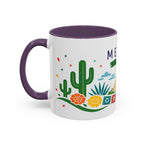 Mexico Coffee Mug | Travel Souvenir Accent Mug | Country Gift Ceramic Cup 11oz 15oz