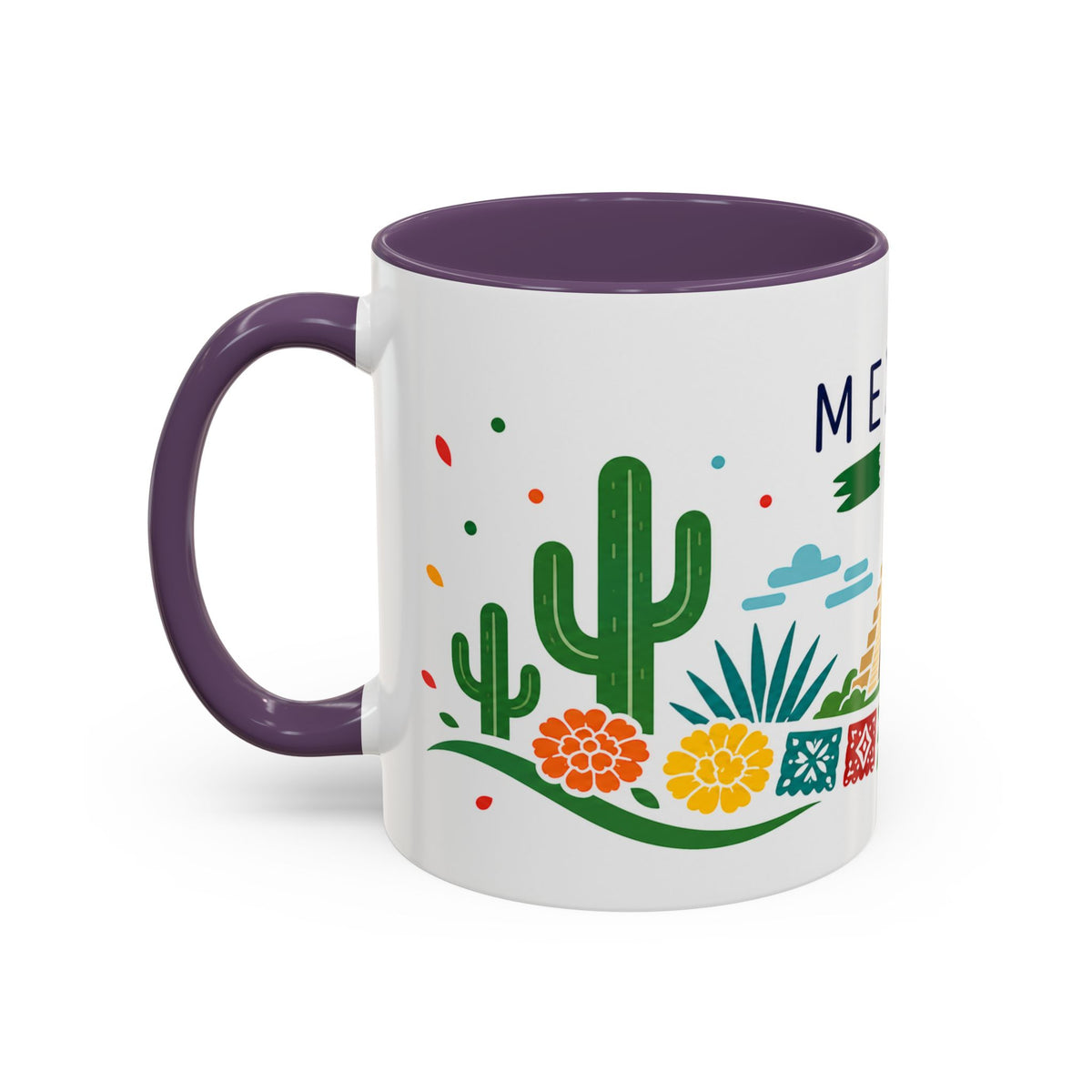 Mexico Coffee Mug | Travel Souvenir Accent Mug | Country Gift Ceramic Cup 11oz 15oz